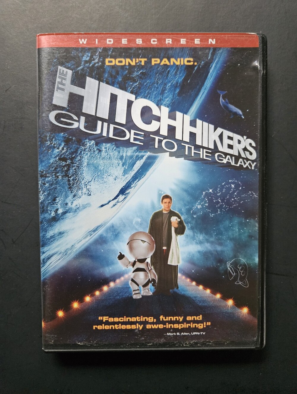 The Hitchhiker's Guide to the Galaxy DVD (2005) sci-fi comedy
